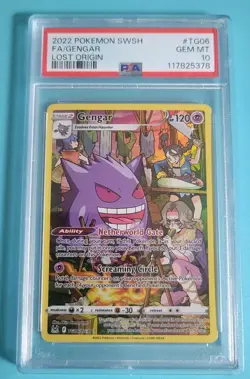 Gengar TG06/TG30 PSA 10 GEM MINT Swsh Lost Origin Trainer Gallery Pokemon - Image 1