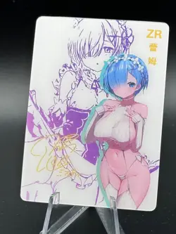 REM- re:zero | 3D hologram tranform waifu Card ccg - Image 7