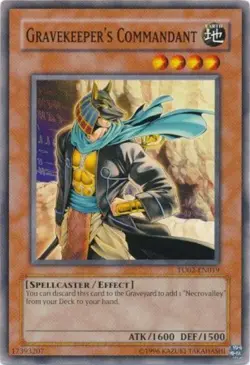 Gravekeeper's Commandant - TU02-EN019 - NM - Common - Unlimited - Yugioh - Image 1