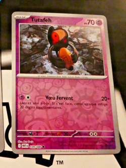 Pokemon Flamme Blanche Francais Card Reverse Holo Carte 039/086 FR WHT Mint - Image 1