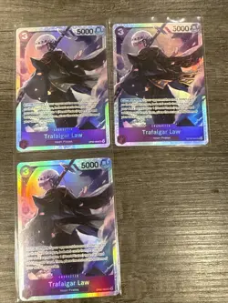 One Piece Card Game Trafalgar Law SR OP05-069 x3! 🔥🔥🔥 - Image 1