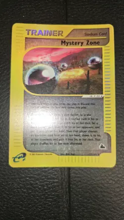 Pokemon Card - Mystery Zone Skyridge 137/144 Reverse Holo NM Vintage - Image 1