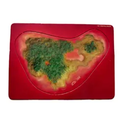 Pirates CSG Rise of the Fiends # 108 Fog Bank Island Unpunched Card WizKids - Image 1