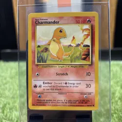 Charmander - 46/102 - Pokemon Base Set Unlimited Card WOTC - Image 1