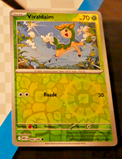 Pokemon Flamme Blanche Francais Card Reverse Holo Carte 006/086 FR WHT Mint - Image 1