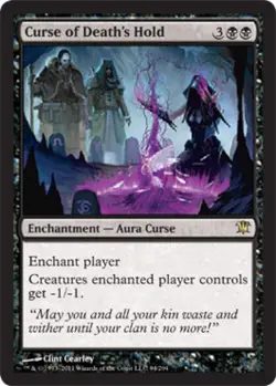 Curse of Death's Hold - Medium Play MTG Innistrad - Image 1
