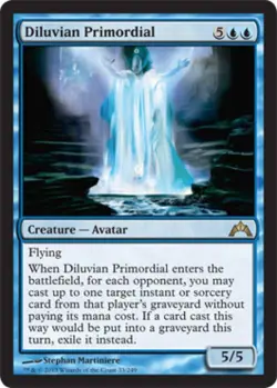Diluvian Primordial - Light Play MTG Gatecrash - Image 1
