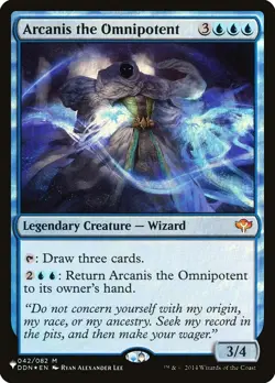 Arcanis the Omnipotent x1 1x Mystery Booster 2 NM MTG - Image 1