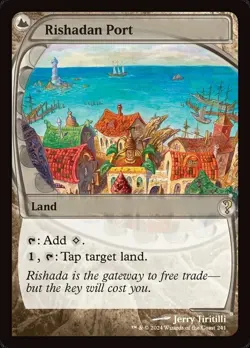 Rishadan Port (Future Sight Frame) Foil NM MB2 Mystery Booster 2 MTG - Image 1