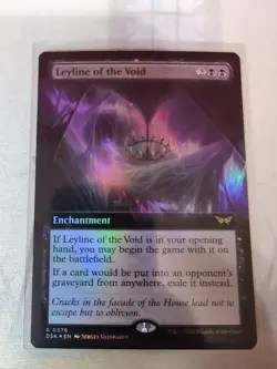 MTG - Leyline of the Void - Extended Art Foil - Duskmourn: House of Horror - Image 2