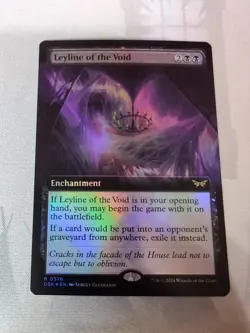 MTG - Leyline of the Void - Extended Art Foil - Duskmourn: House of Horror - Image 3