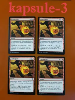 4x Conflagrate | Time Spiral Remastered | MTG Magic Cards - Image 1