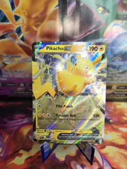 Pikachu ex 063/193 Paldea Evolved Double Rare Pokemon TCG NM - Image 1