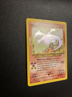 Pokemon TCG Shining Charizard Holo Secret Rare Neo Destiny 107/105 WOTC LP - Image 5