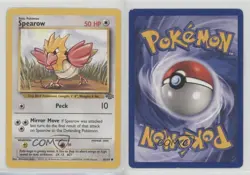 Spearow Pokemon Jungle #62 1999 12ka - Image 3