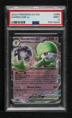 Gardevoir ex Pokemon SV01: Scarlet & Violet PSA 9 MINT 13c1 - Image 1