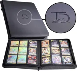 TopDeck 500 Card Ringless Zip Binder Pro - 9-Pocket Pages Side Load Sleeve - Image 1