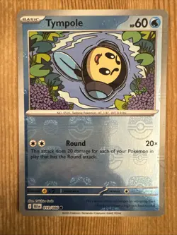 Tympole 019/086 - Black Bolt Master Ball Reverse Holo Pokemon TCG NM - Image 1