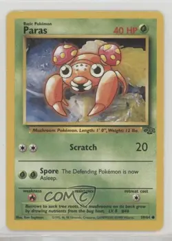 Paras Pokemon Jungle #59 1999 12ka - Image 1