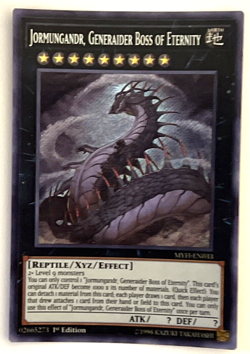 YuGiOh! - Jormungandr, Generaider Boss of Eternity - Secret Rare - Image 1