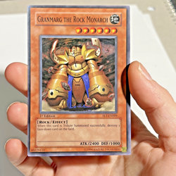 Yugioh Granmarg The Rock Monarch FET-EN009 NM 1st Edition Super Rare - Image 1