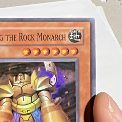 Yugioh Granmarg The Rock Monarch FET-EN009 NM 1st Edition Super Rare - Image 3