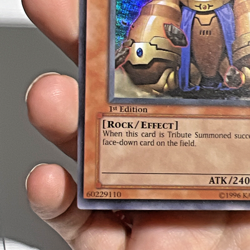 Yugioh Granmarg The Rock Monarch FET-EN009 NM 1st Edition Super Rare - Image 5