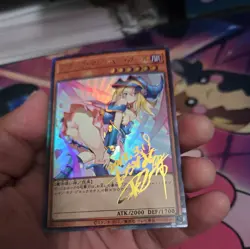 Dark Magician girl Pop Out Sexy Card Holo Anime Yugioh CUSTOM ART - Image 3