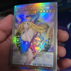 Dark Magician girl Pop Out Sexy Card Holo Anime Yugioh CUSTOM ART - Image 3
