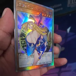 Dark Magician girl Pop Out Sexy Card Holo Anime Yugioh CUSTOM ART - Image 4