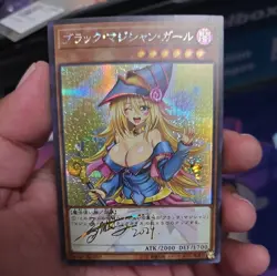 Dark Magician girl Pop Out Sexy Card Holo Anime Yugioh CUSTOM ART - Image 1