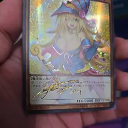 Dark Magician girl Pop Out Sexy Card Holo Anime Yugioh CUSTOM ART - Image 2