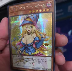 Dark Magician girl Pop Out Sexy Card Holo Anime Yugioh CUSTOM ART - Image 4