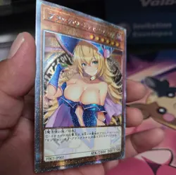 Dark Magician girl Pop Out Sexy Card Holo Anime Yugioh CUSTOM ART - Image 2