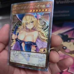 Dark Magician girl Pop Out Sexy Card Holo Anime Yugioh CUSTOM ART - Image 4