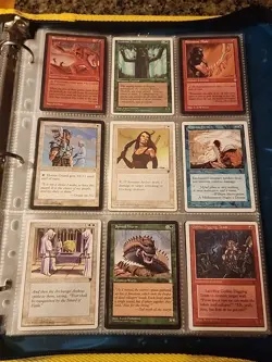Vintage Magic The Gathering Collection Card Lot MTG 1993-1998 Pre-Rarity Symbol - Image 4