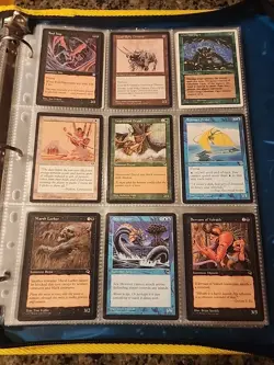 Vintage Magic The Gathering Collection Card Lot MTG 1993-1998 Pre-Rarity Symbol - Image 4