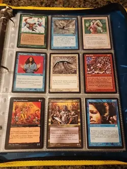 Vintage Magic The Gathering Collection Card Lot MTG 1993-1998 Pre-Rarity Symbol - Image 2