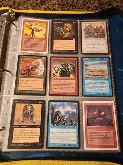 Vintage Magic The Gathering Collection Card Lot MTG 1993-1998 Pre-Rarity Symbol - Image 4