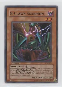 8-Claws Scorpion 1st Ed. YuGiOh Pharaonic Guardian #PGD-024 2003 0t5 - Image 1