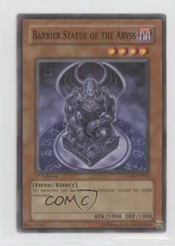 Barrier Statue of the Abyss 1st Ed. YuGiOh Cyberdark Impact #CDIP-EN018 0y59 - Image 1
