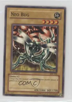 Neo Bug 1st Ed. YuGiOh Invasion of Chaos #IOC-058 2004 0ey4 - Image 1