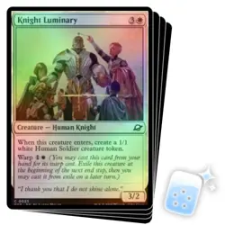 FOIL KNIGHT LUMINARY X4 Edge Of Eternities EOE Magic MTG MINT CARD - Image 1