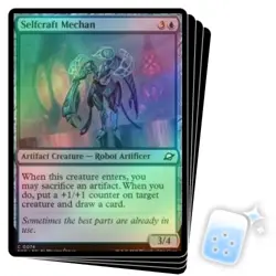 FOIL SELFCRAFT MECHAN X4 Edge Of Eternities EOE Magic MTG MINT CARD - Image 1