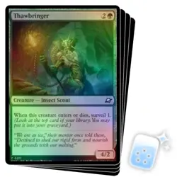 FOIL THAWBRINGER X4 Edge Of Eternities EOE Magic MTG MINT CARD - Image 1