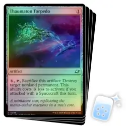 FOIL THAUMATON TORPEDO X4 Edge Of Eternities EOE Magic MTG MINT CARD - Image 1