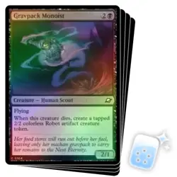 FOIL GRAVPACK MONOIST X4 Edge Of Eternities EOE Magic MTG MINT CARD - Image 1