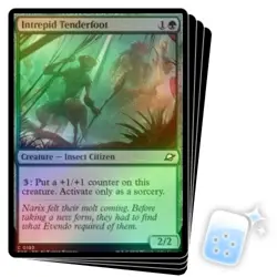 FOIL INTREPID TENDERFOOT X4 Edge Of Eternities EOE Magic MTG MINT CARD - Image 1