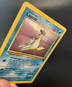 Pokemon Card Lapras Holo 10/62 Fossil ITA italiano good GD vintage - Image 3