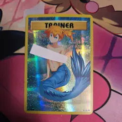 poke full art Pop Out Sexy Card Holo Anime CUSTOM ART - Image 1